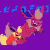 Flareon (I made it in Paint)